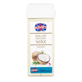 RONNEY - Wosk do depilacji - wkład kokosowy WAX CARTRINGE COCONUT 100 ml     A@A NEW